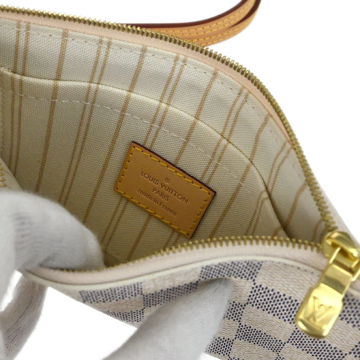 Louis Vuitton Damier Azur Neverfull NM PM Tote Handbag N41362 - Image 6