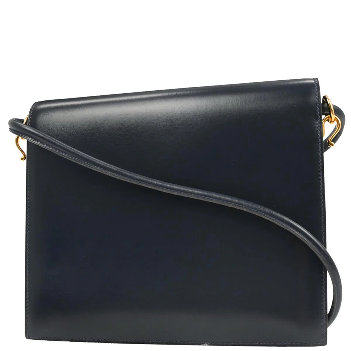 Hermes Blue Indigo Box Calf Sequana 22 Shoulder Bag - Image 2