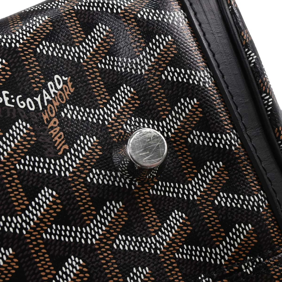 Goyard Black Croisiere 50 Duffle Bag - Image 4
