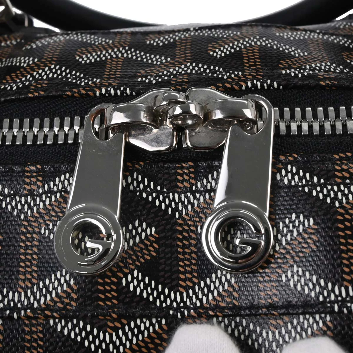 Goyard Black Croisiere 50 Duffle Bag - Image 9