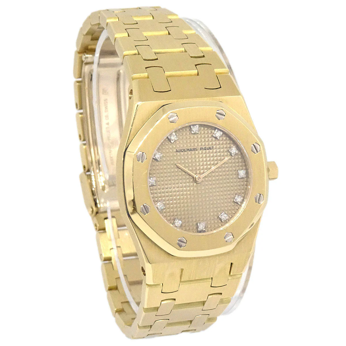 Audemars Piguet Royal Oak Mini Ref.6007BA Quartz Watch 18KYG - Image 2