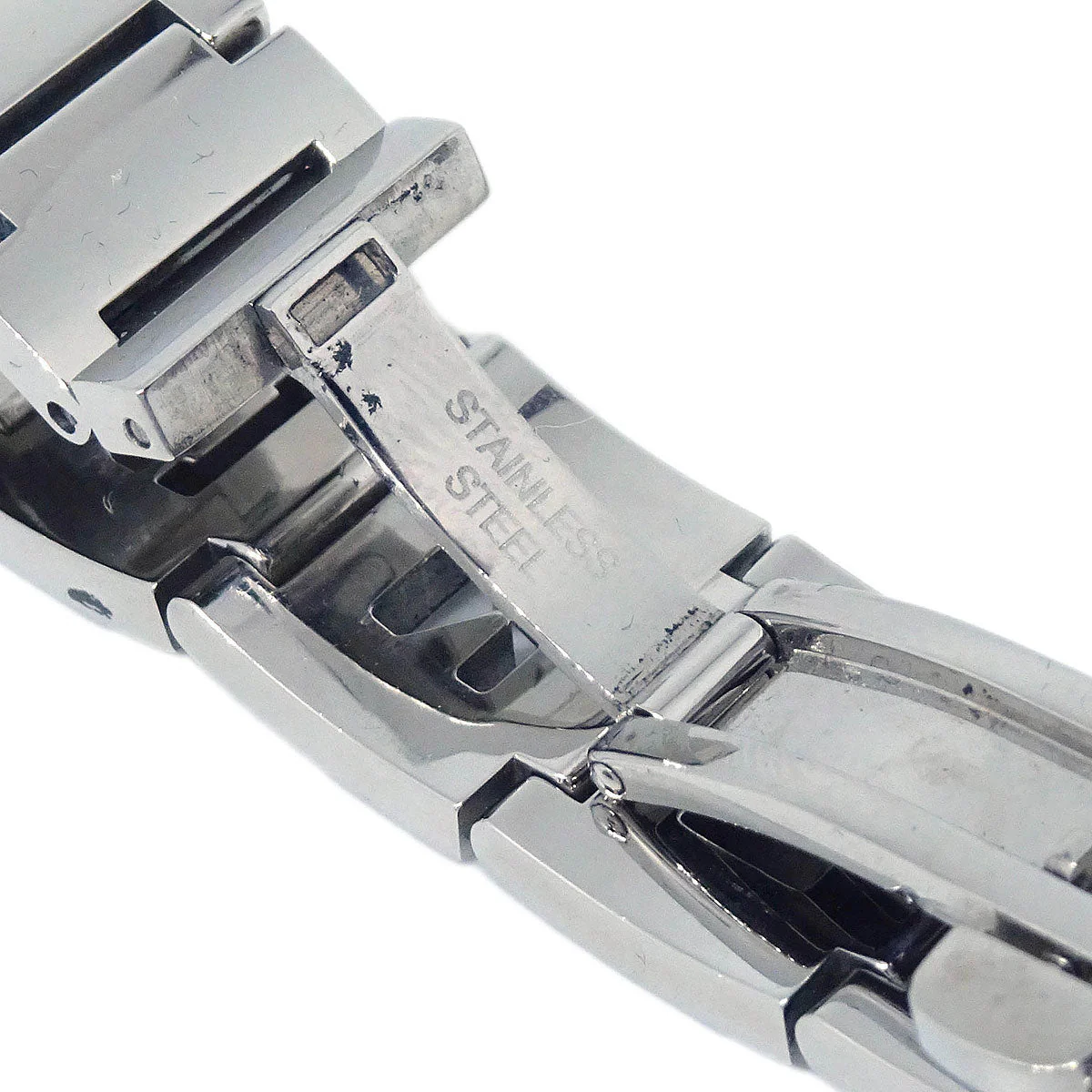 Fendi 3150L Stella Square Quartz Watch Silver SS - Image 5