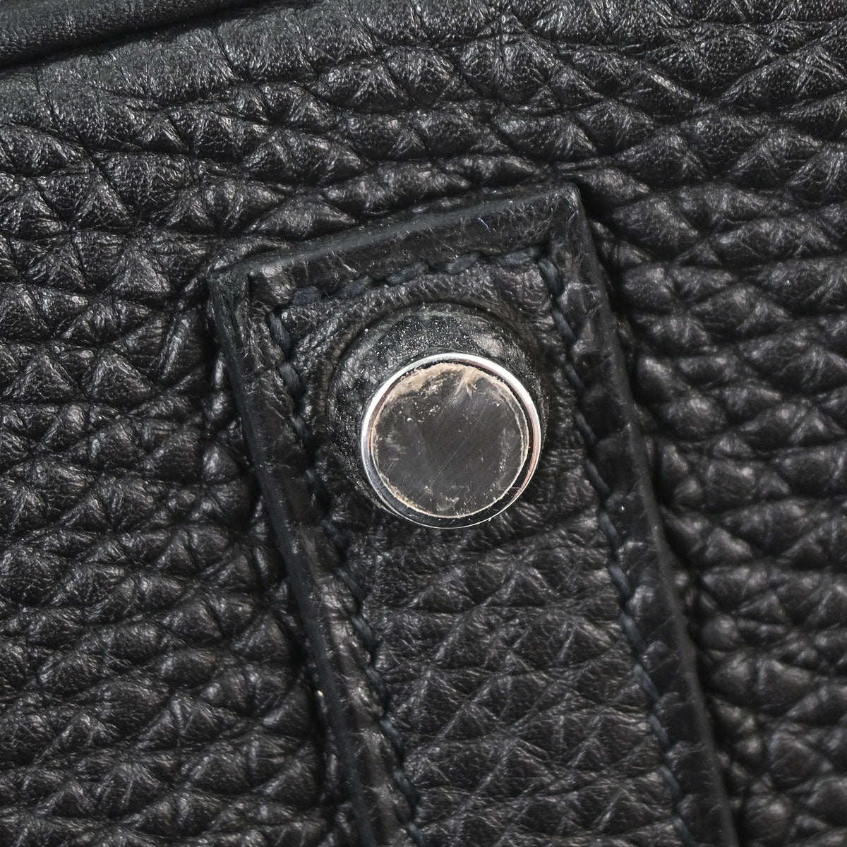 Hermes Black Togo Birkin 35 Handbag - Image 4