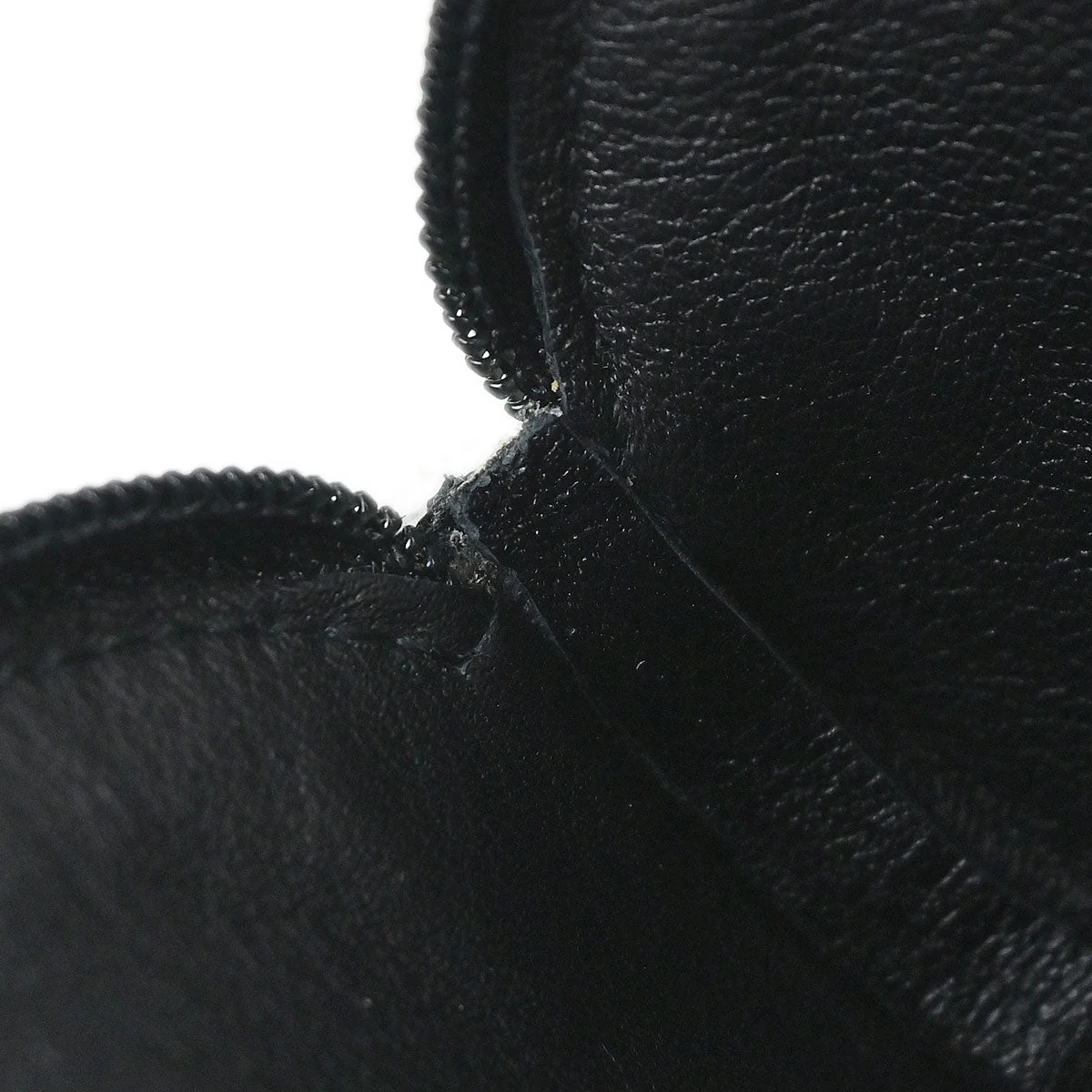 Loewe Black Leather Coin Purse Wallet - Image 14