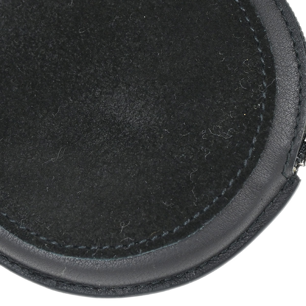 Loewe Black Leather Coin Purse Wallet - Image 7