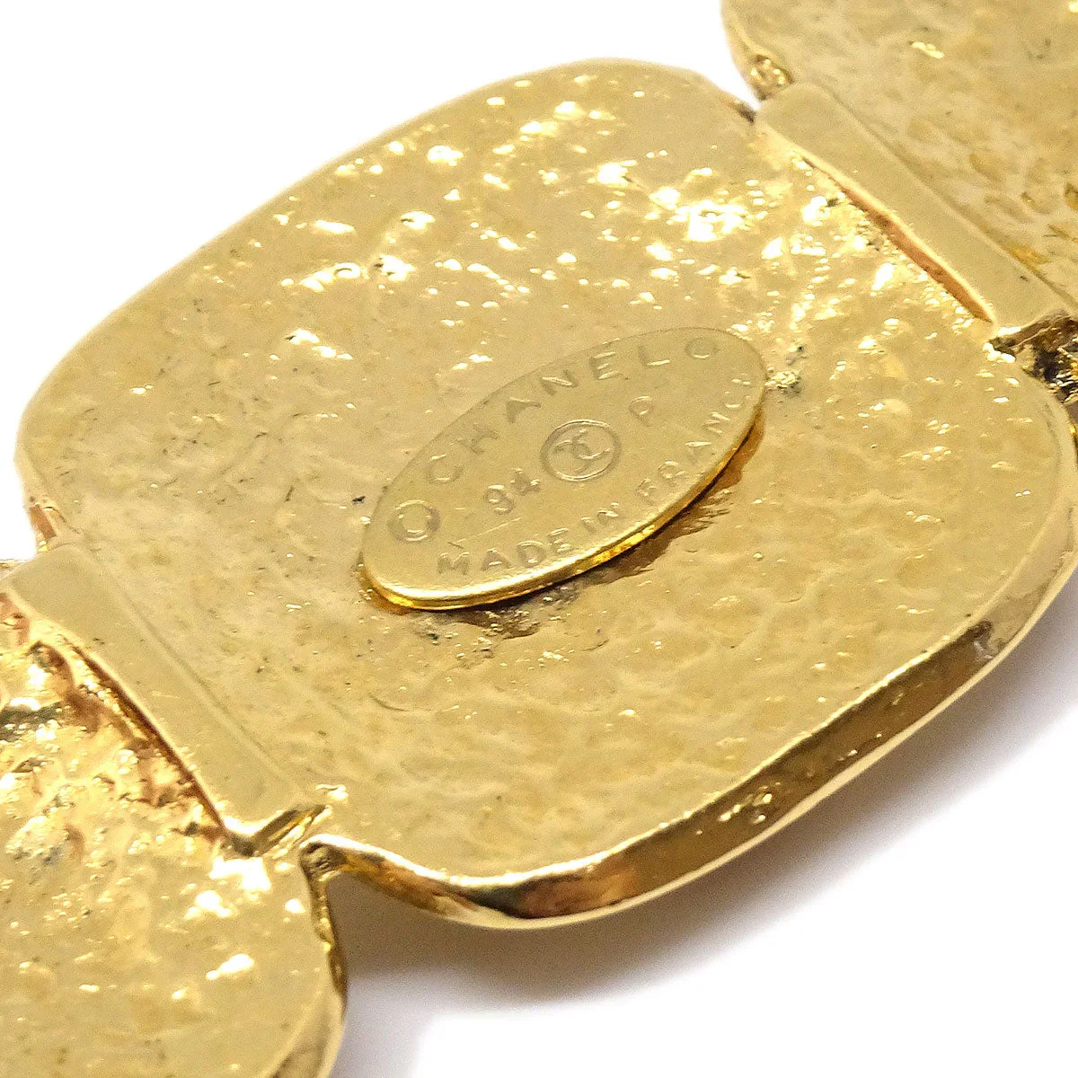 CHANEL 1994 Triple CC Brooch Pin Gold - Image 4