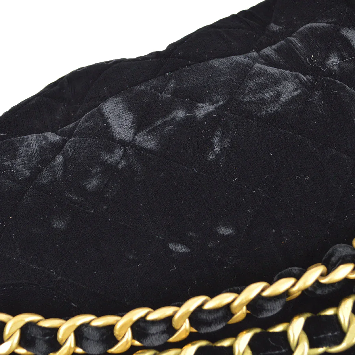 Chanel Black Velvet Large Duma Backpack - Image 4