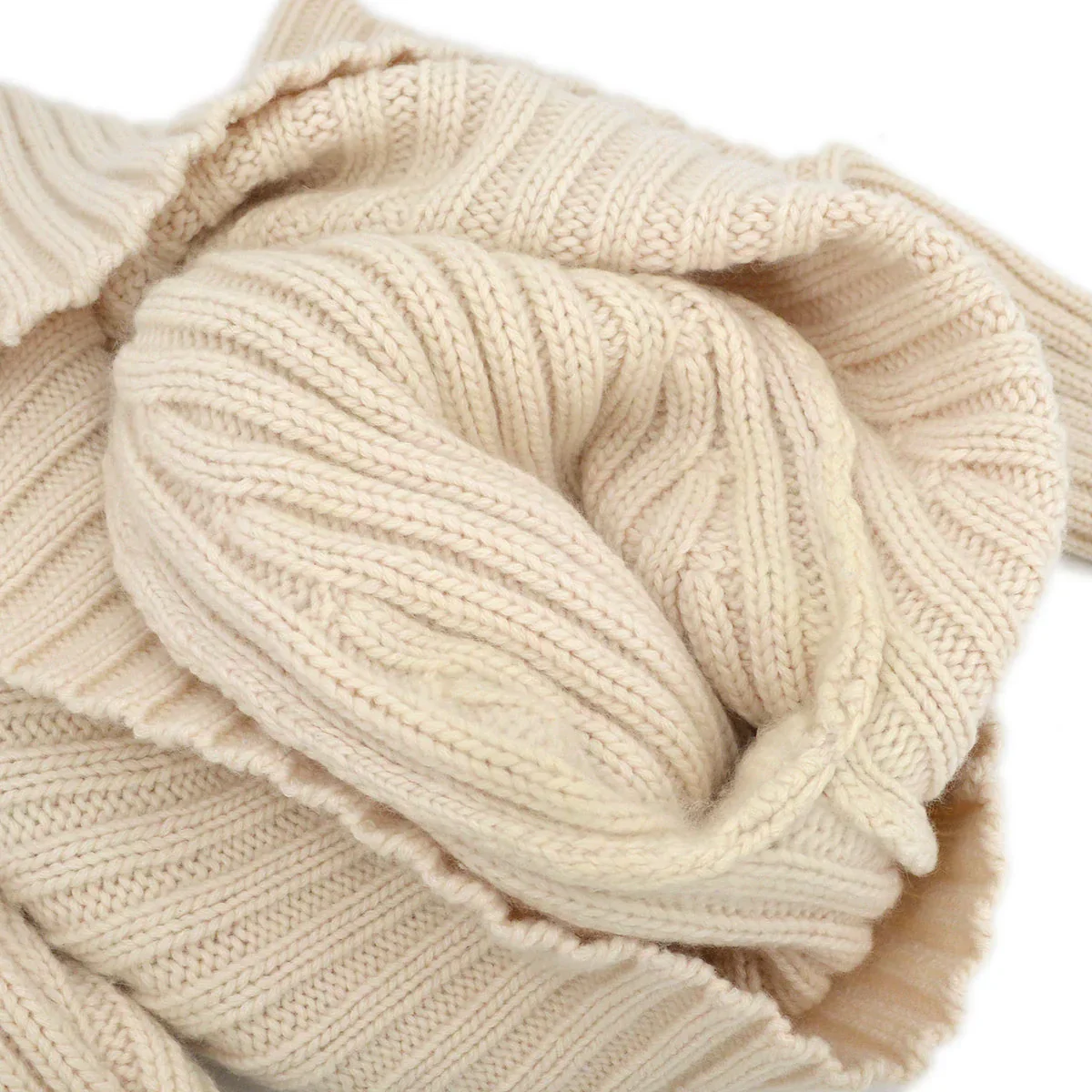 Chanel Fall 2000 Ribbed Cashmere Turtleneck Jumper #36 - Image 7
