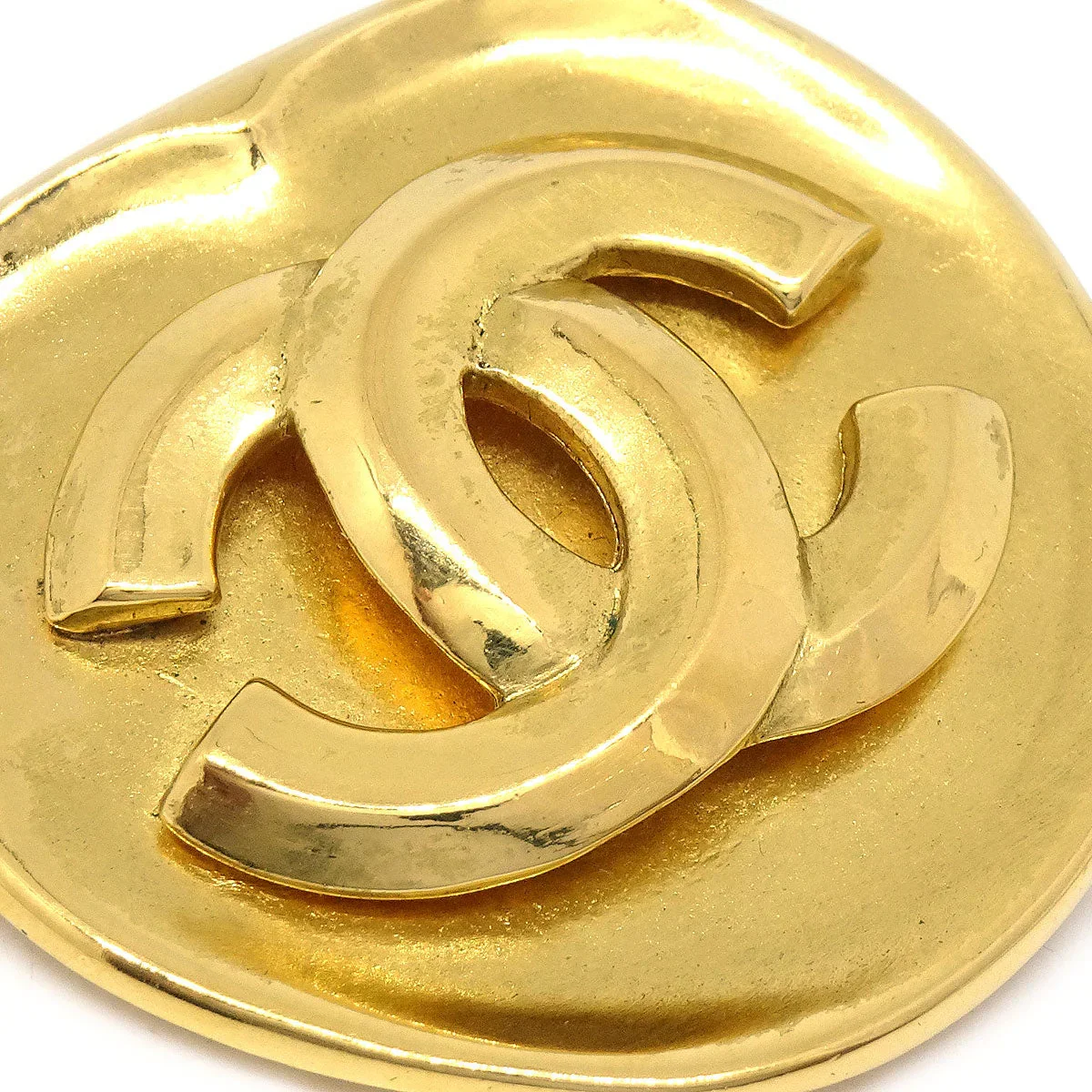 CHANEL 1996 Brooch Pin Gold - Image 2