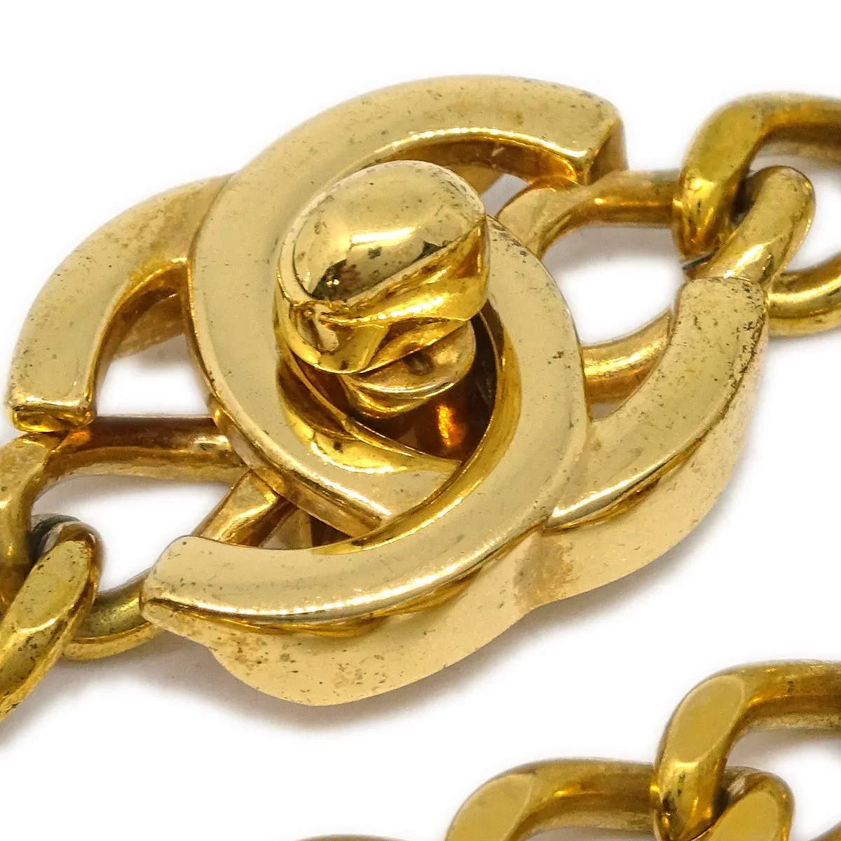 Chanel Turnlock Bracelet Gold 97P - Image 2