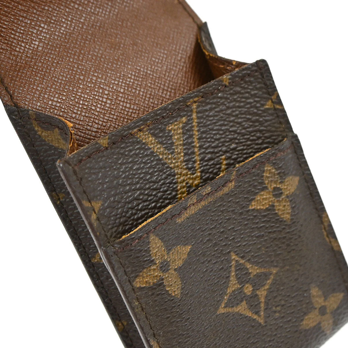 Louis Vuitton Monogram Etui Cigarette Case M63024 Small Good - Image 10