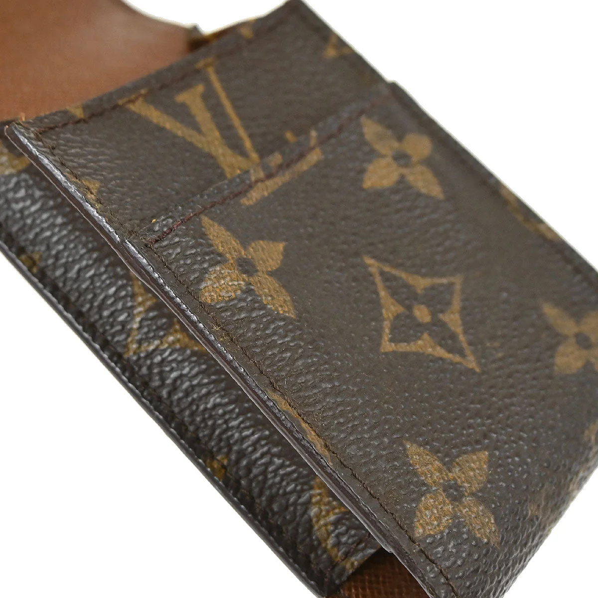 Louis Vuitton Monogram Etui Cigarette Case M63024 Small Good - Image 12