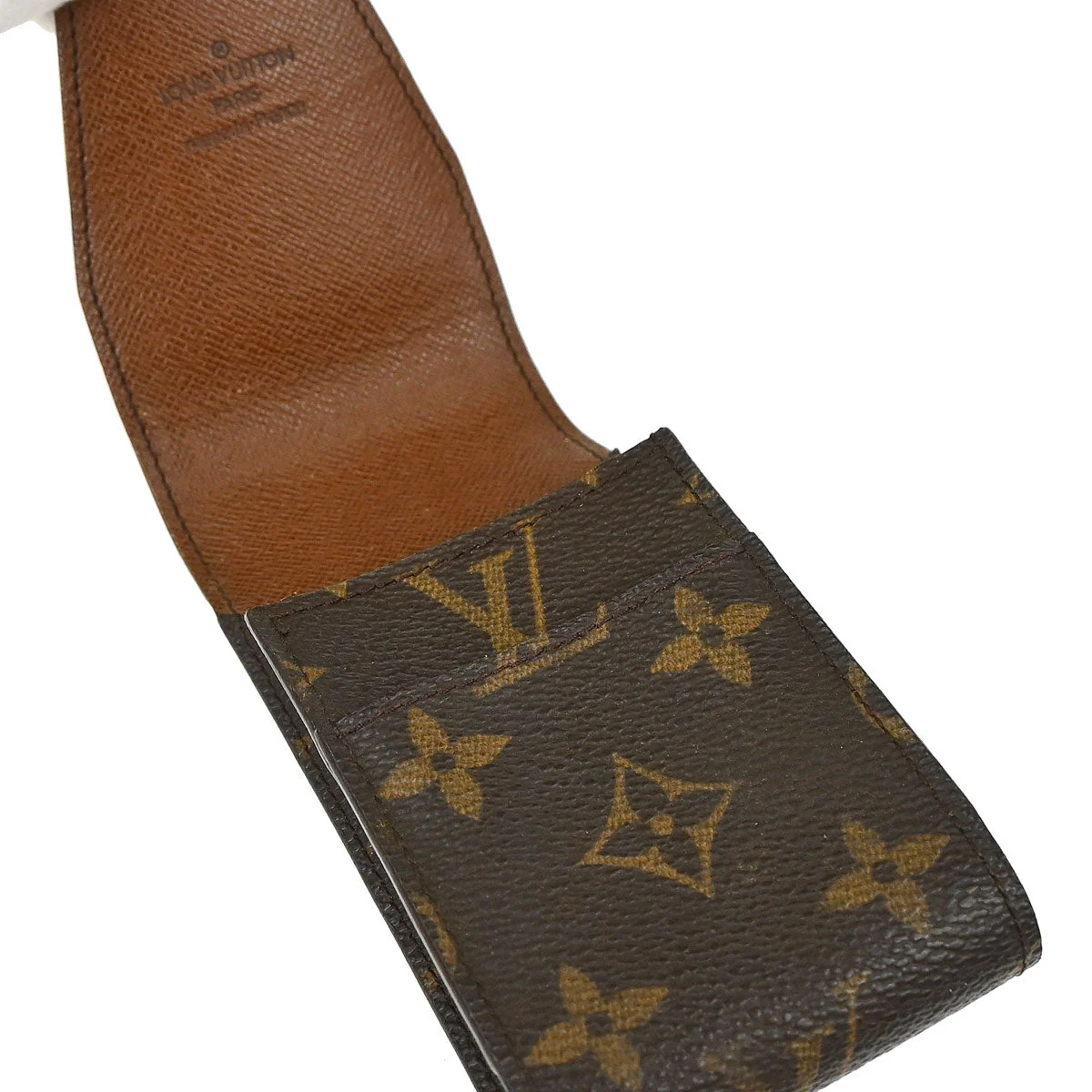 Louis Vuitton Monogram Etui Cigarette Case M63024 Small Good - Image 9