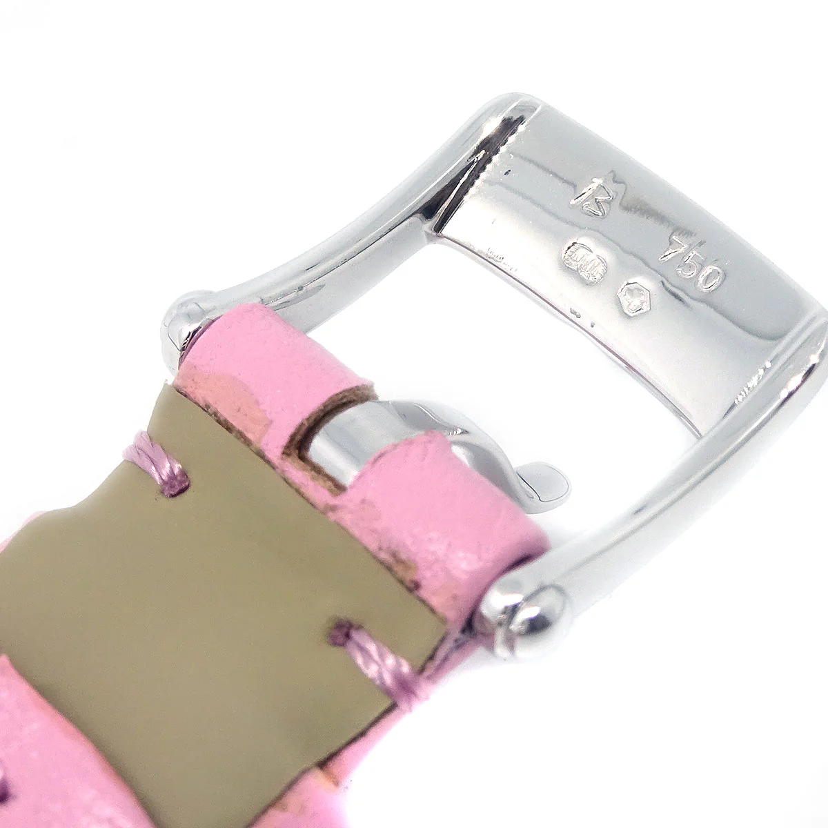Van Cleef & Arpels Alhambra Ref.HH17353 Quartz Watch 18KWG Diamond Pink - Image 6