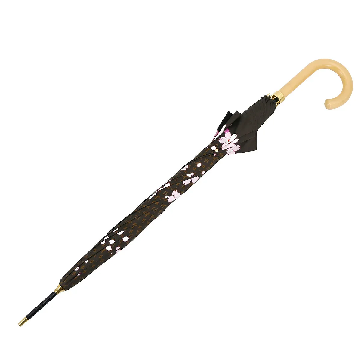 Louis Vuitton Monogram Cherry Blossom Umbrella M92030 Small Good - Image 2