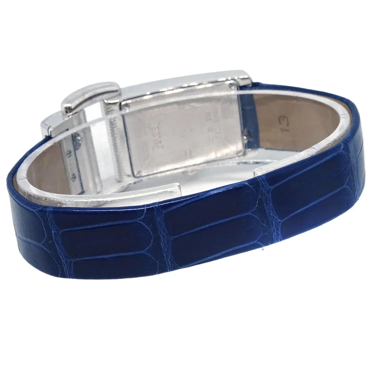 Piaget Miss Protocole Quartz Watch 18KWG Crocodile - Image 3