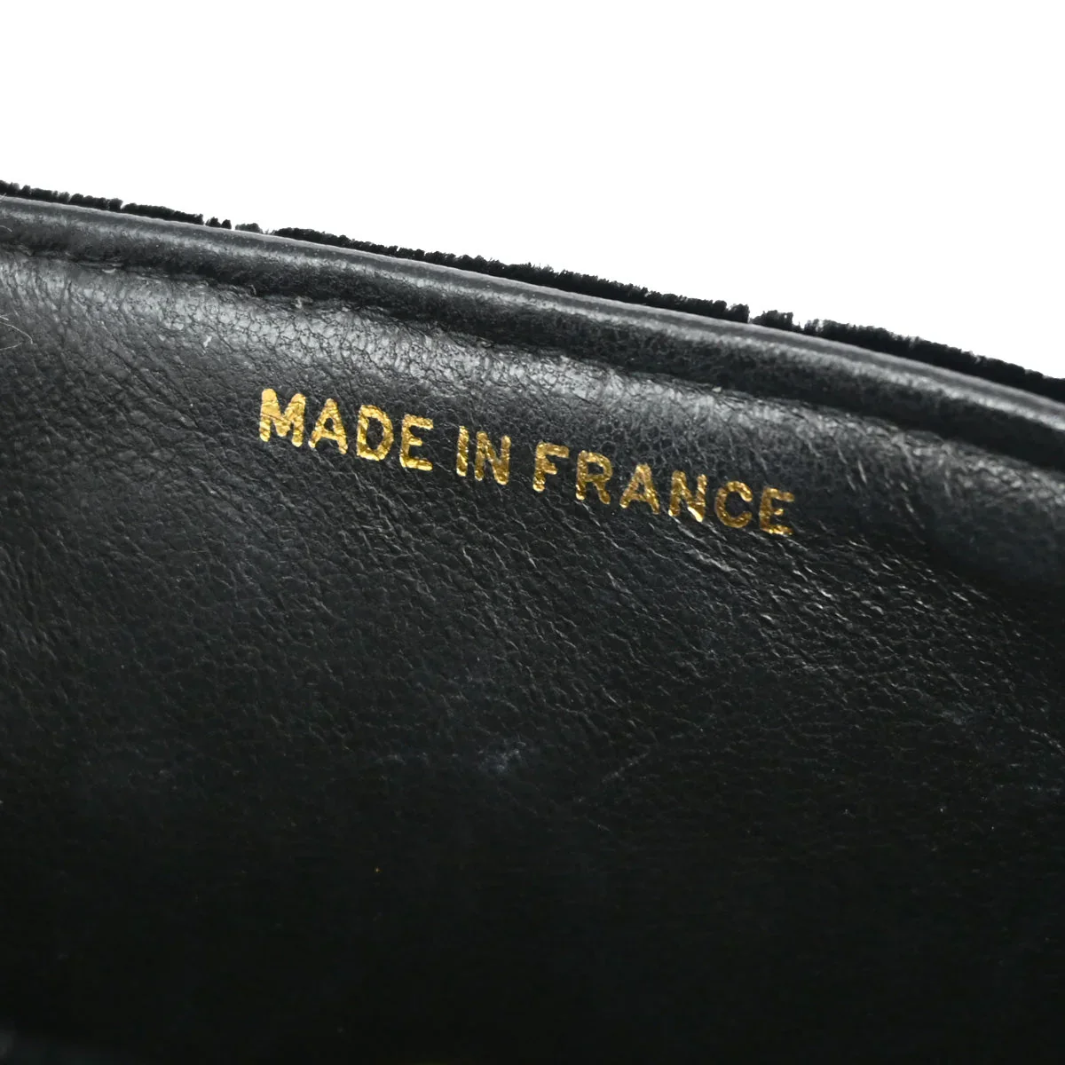 Chanel 1994-1996 Black Velvet Mini Square Handbag - Image 10