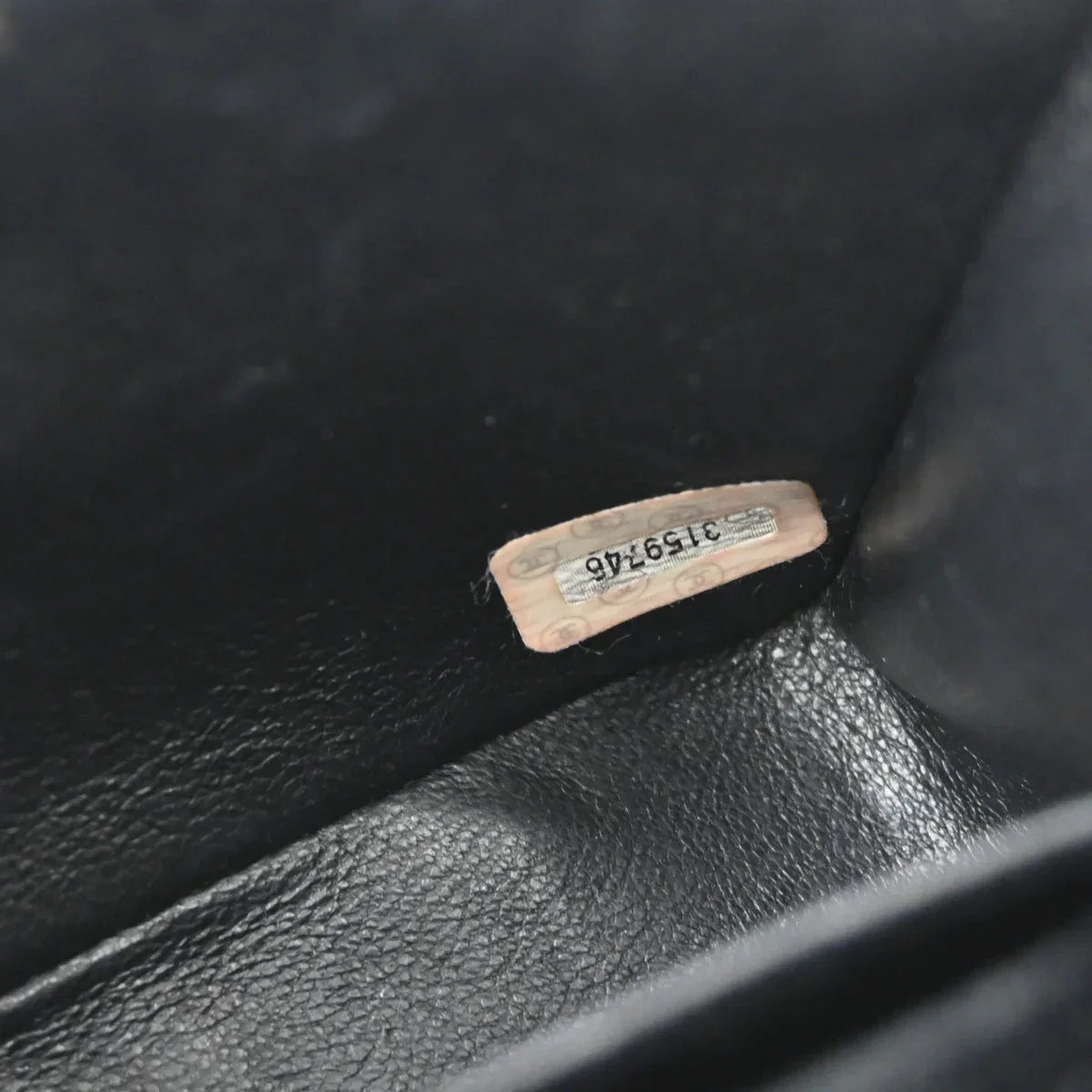 Chanel 1994-1996 Black Velvet Mini Square Handbag - Image 9