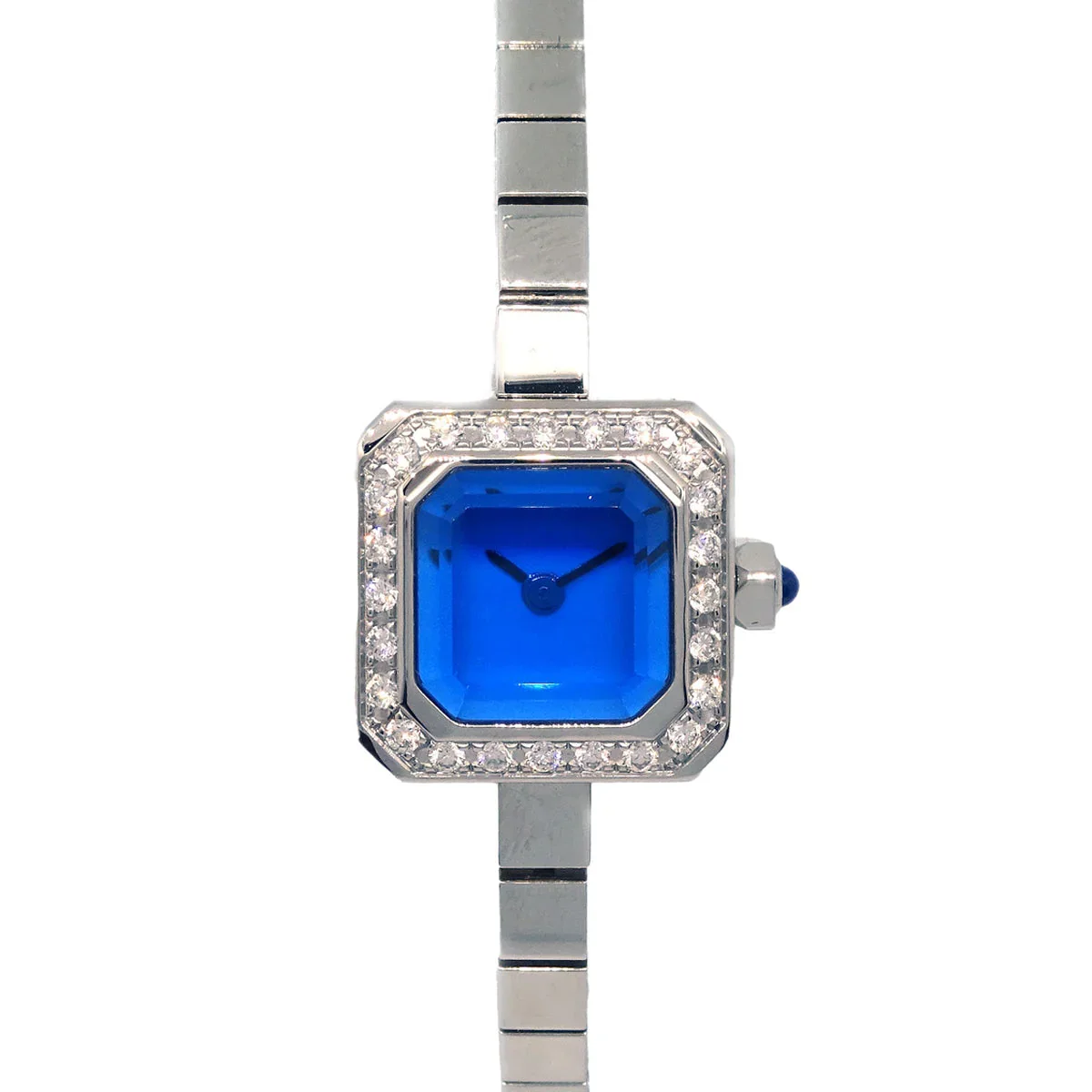 Corum Sugar Cube Ref.137.423.47 Quartz Watch SS Diamond - Image 2
