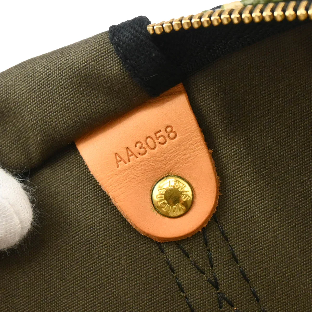 Louis Vuitton 2008 Green Monogramouflage Speedy 35 Handbag M95773 - Image 11