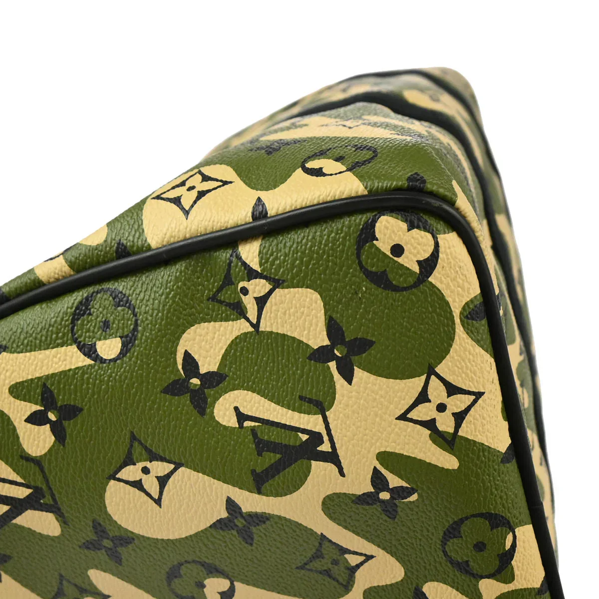 Louis Vuitton 2008 Green Monogramouflage Speedy 35 Handbag M95773 - Image 6