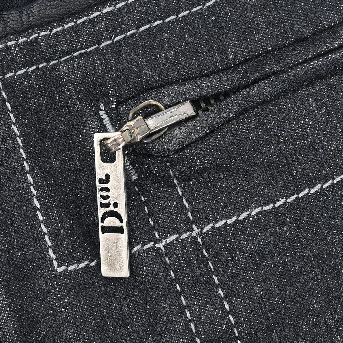 Christian Dior 2006 Skirt Denim Black #40 - Image 3
