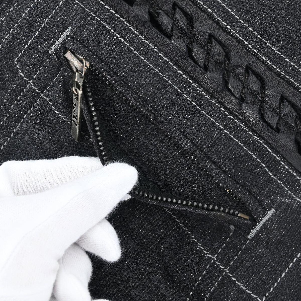 Christian Dior 2006 Skirt Denim Black #40 - Image 4