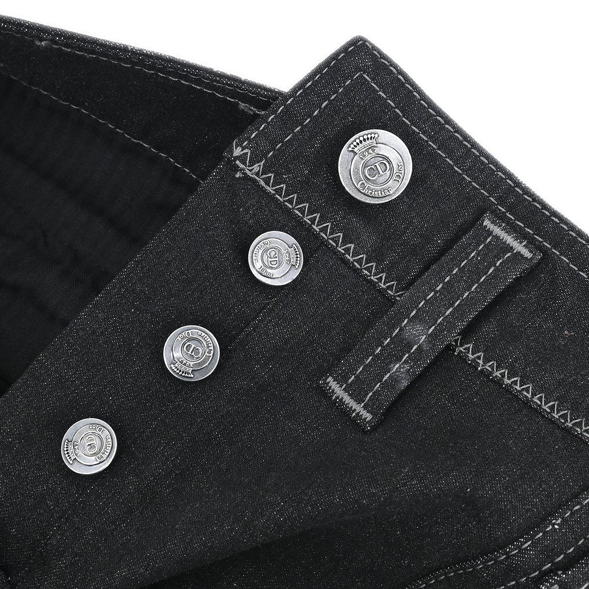 Christian Dior 2006 Skirt Denim Black #40 - Image 7