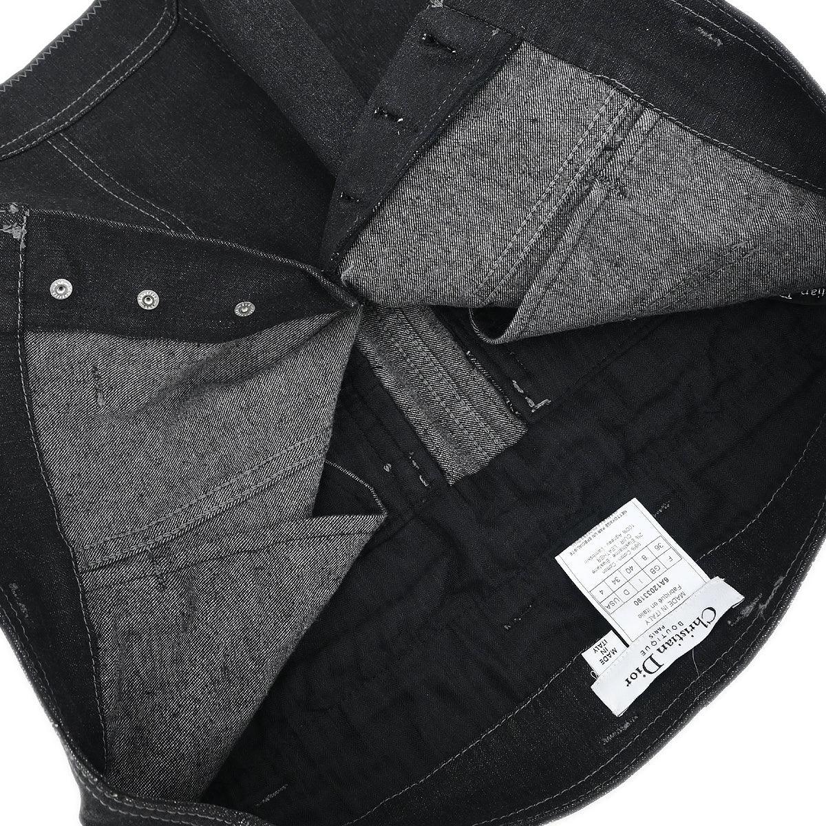 Christian Dior 2006 Skirt Denim Black #40 - Image 8