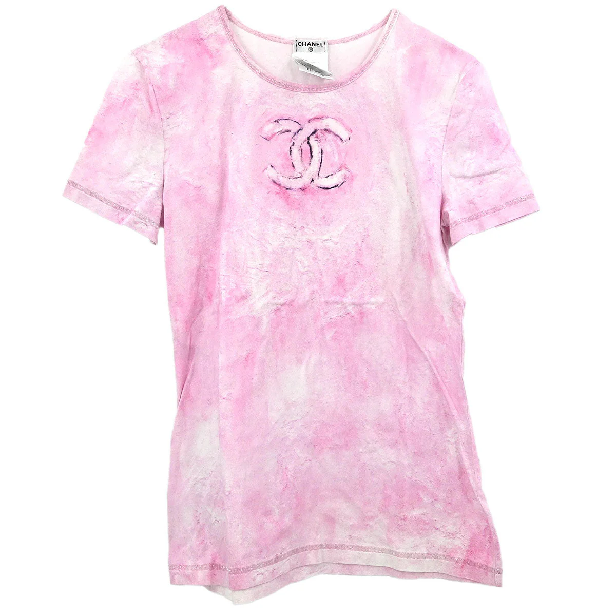 Chanel T-shirt Pink #40