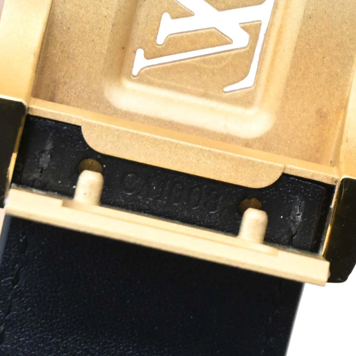 Louis Vuitton Black Multicolor Ceinture LV Cut Belt #80/32 M6890W - Image 8