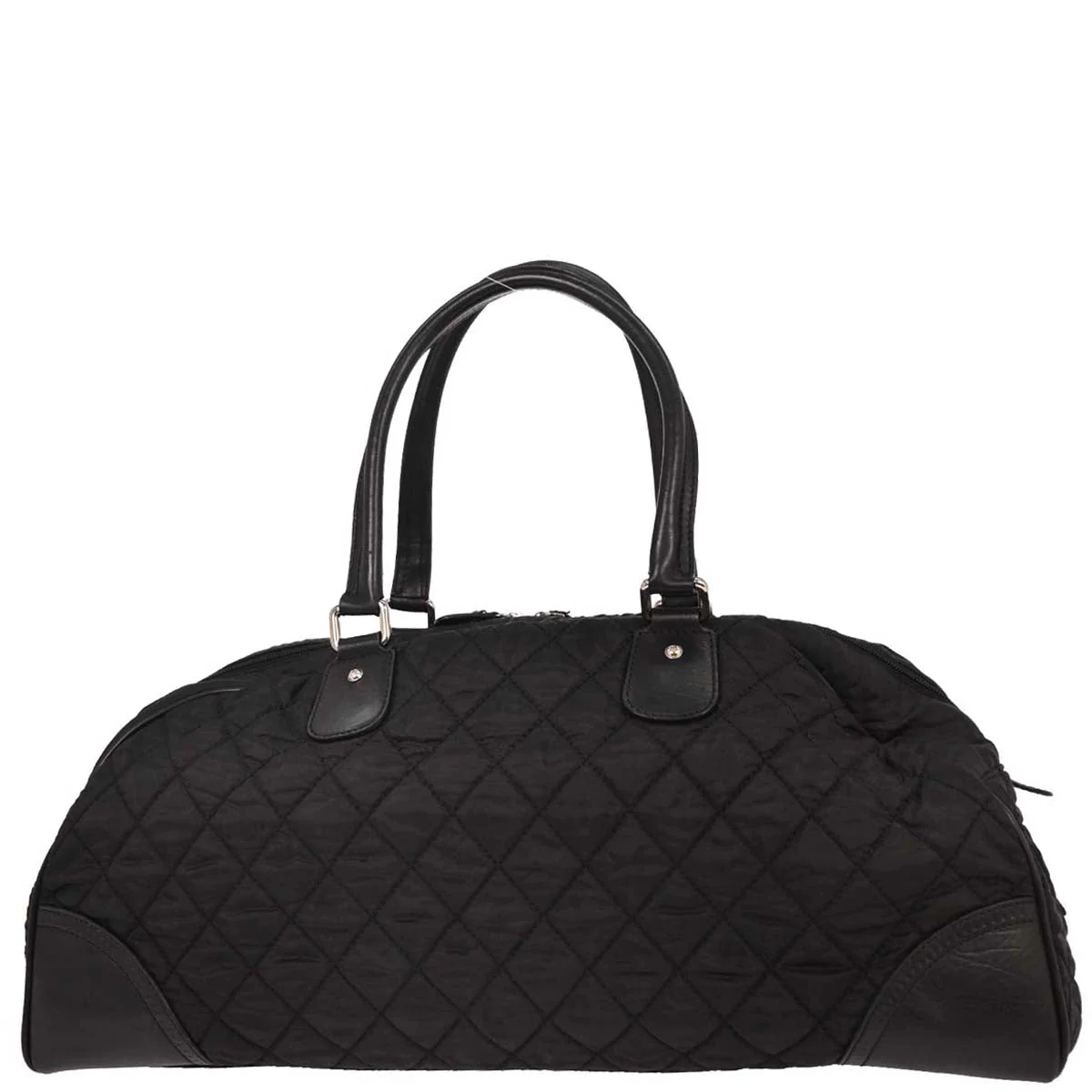 Chanel 2005-2006 Black Paris New-York Travel Duffle Bag - Image 2