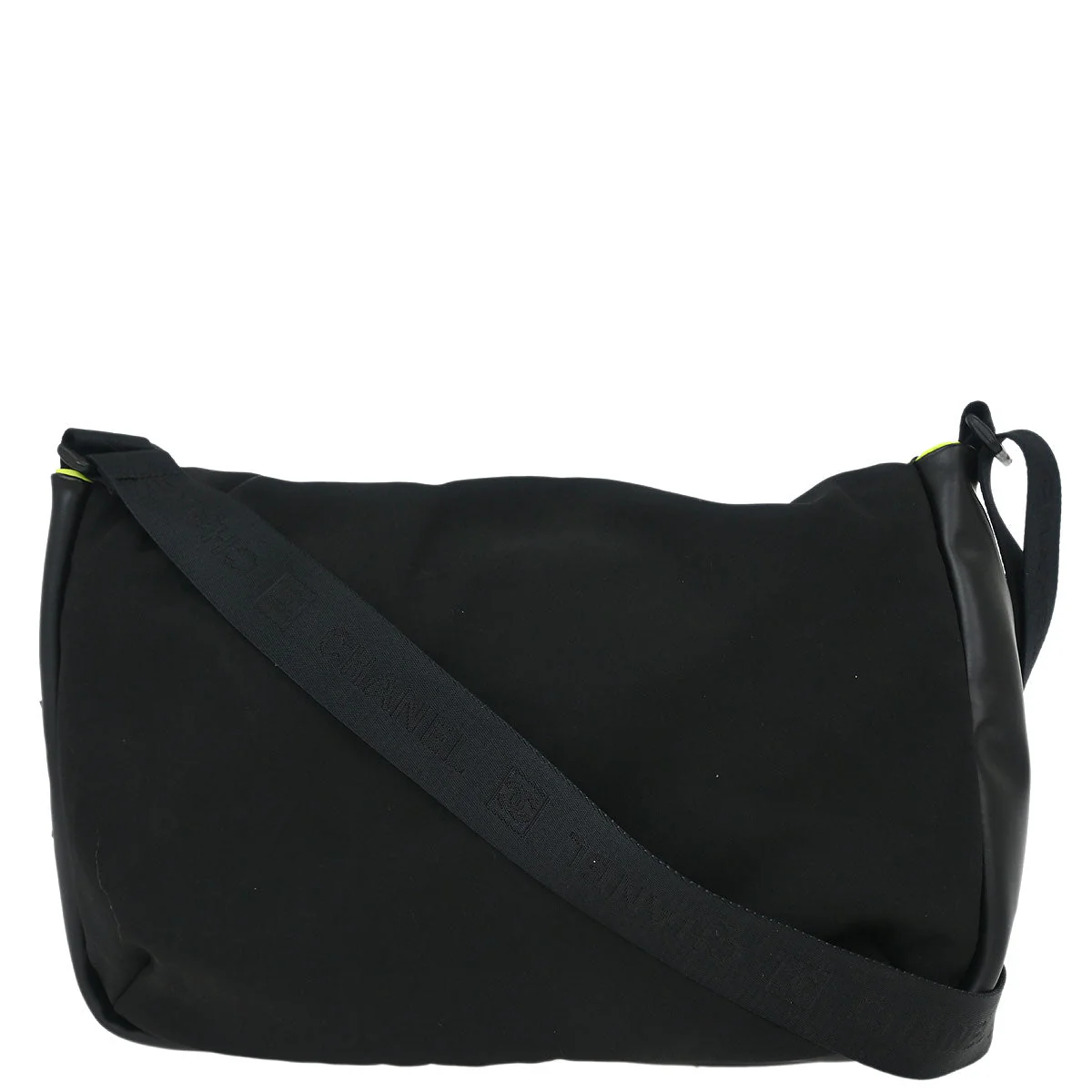Chanel 2005-2006 Black Nylon Sport Line Shoulder Bag - Image 2