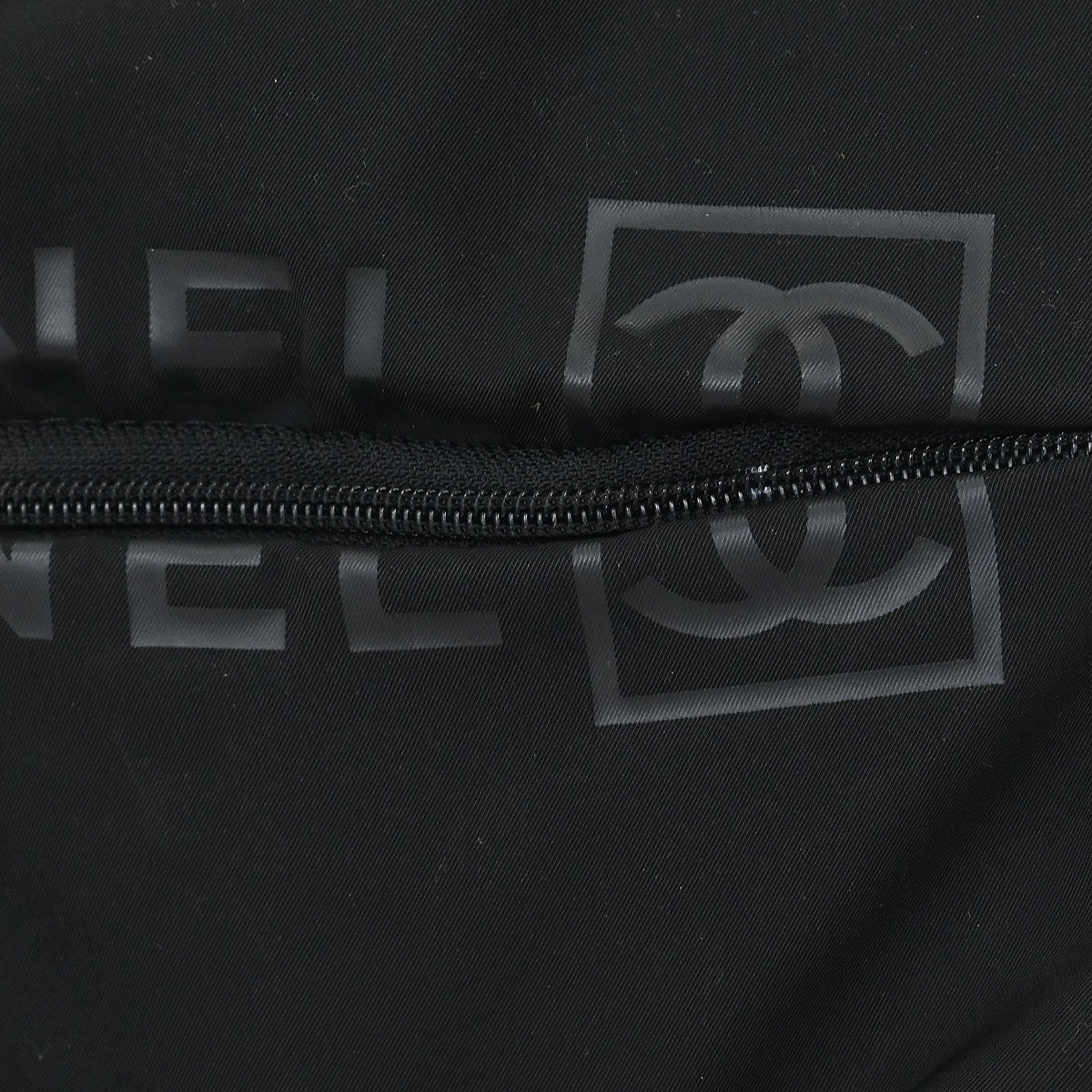 Chanel 2005-2006 Black Nylon Sport Line Shoulder Bag - Image 5