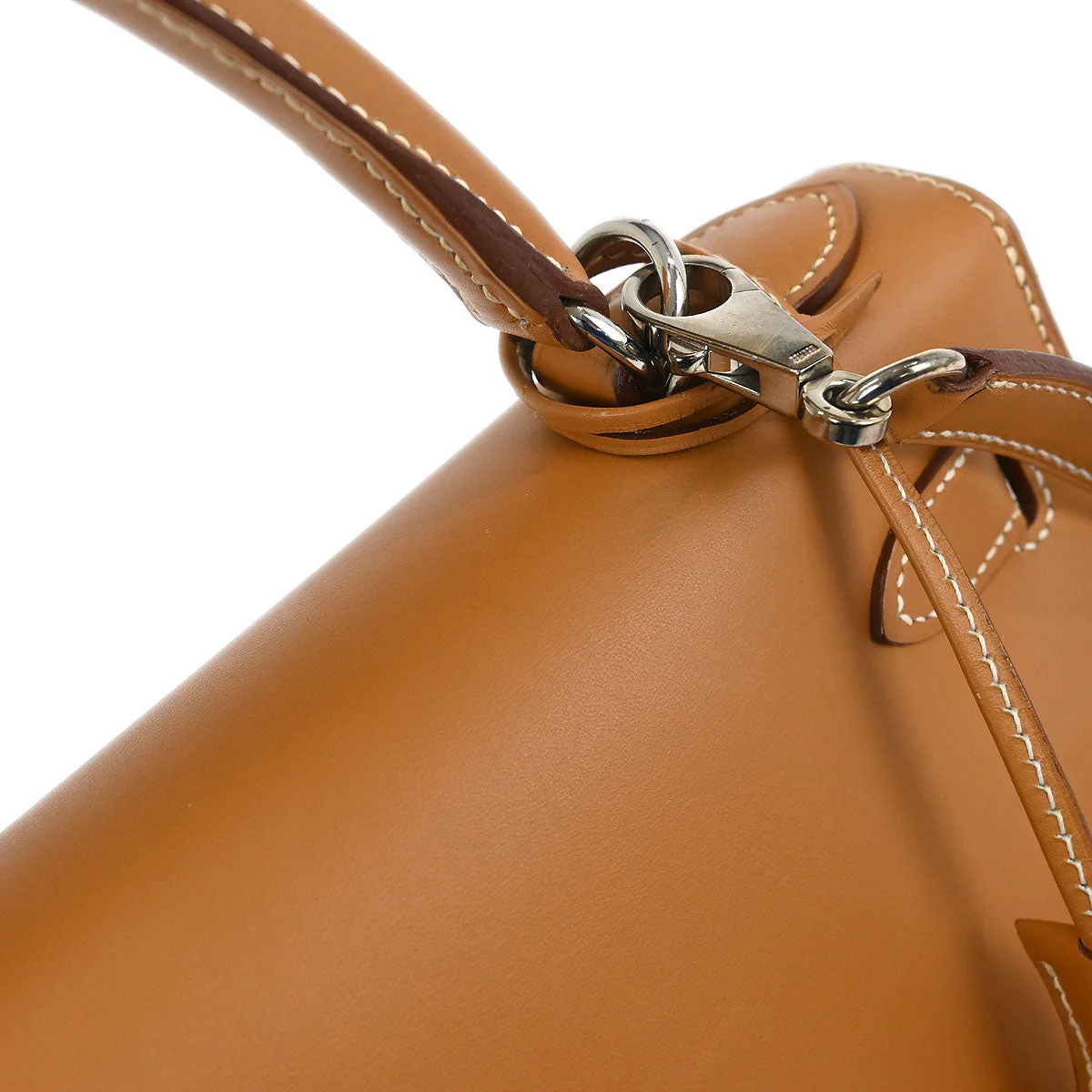 Hermes 2000 Natural Chamonix Kelly 28 Sellier 2way Shoulder Handbag - Image 6