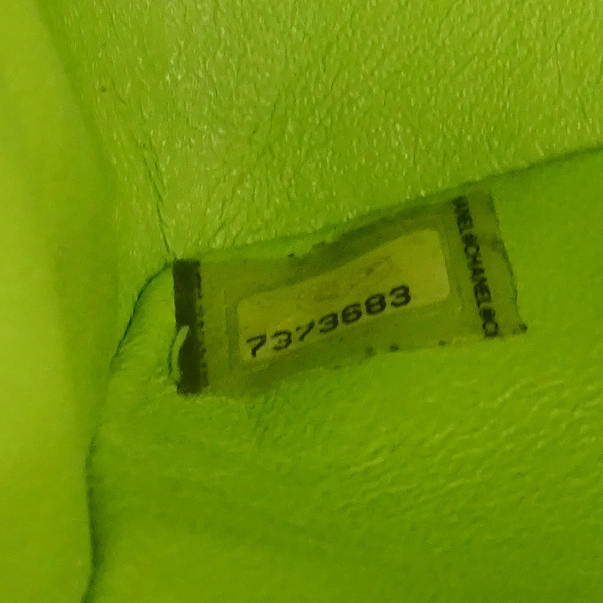 Chanel 2002-2003 Light Green Lambskin Medium Classic Double Flap Shoulder Bag - Image 10