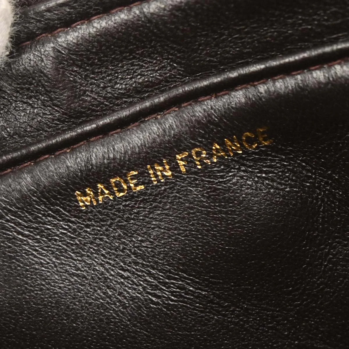 Chanel 1994-1996 Brown Velvet Chain Backpack - Image 8