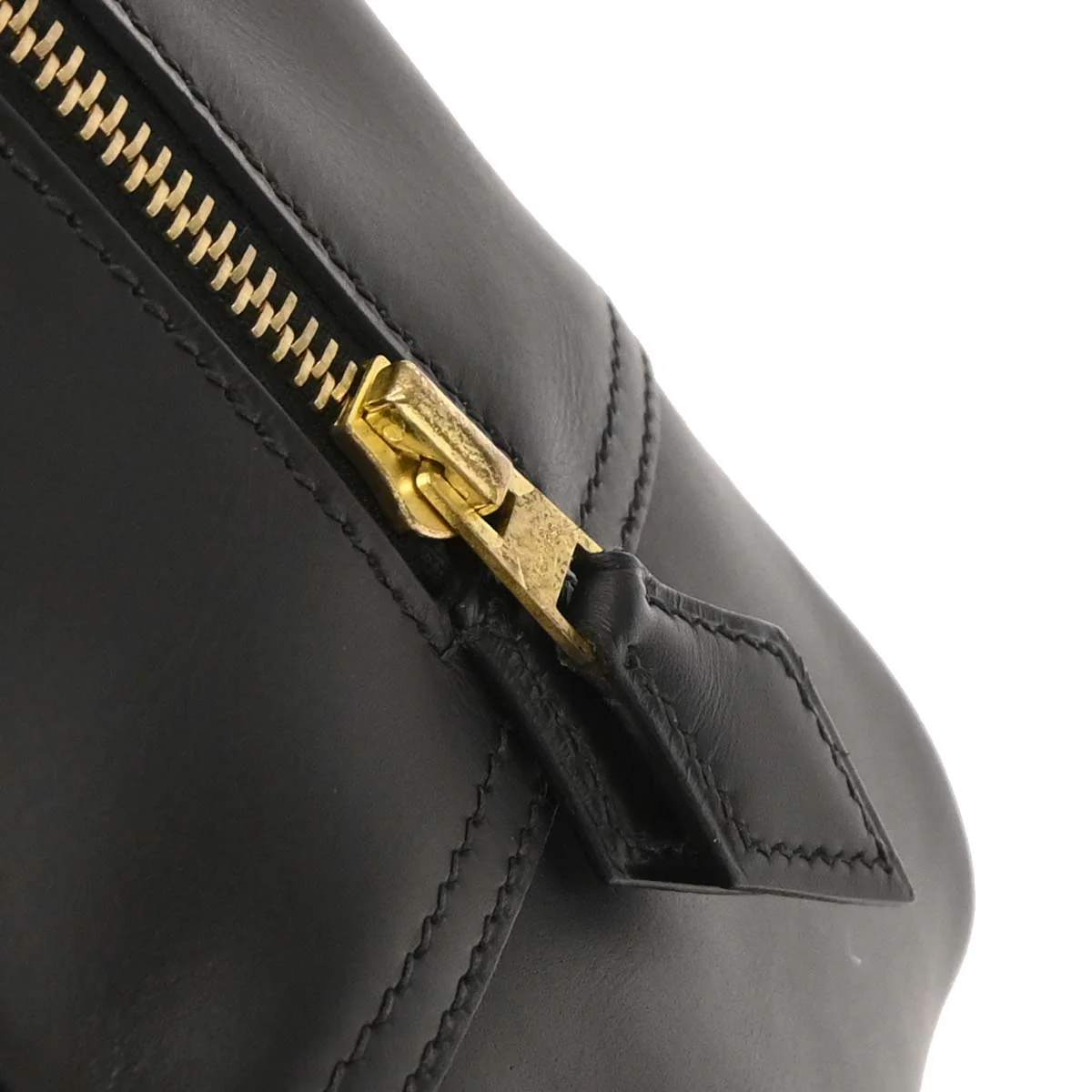 Hermes 2002 Black Chamonix Plume 32 Handbag - Image 3