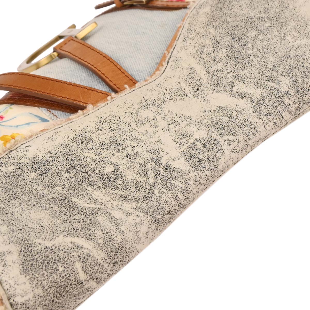 Christian Dior 2004 Canvas Saddle Handbag - Image 4