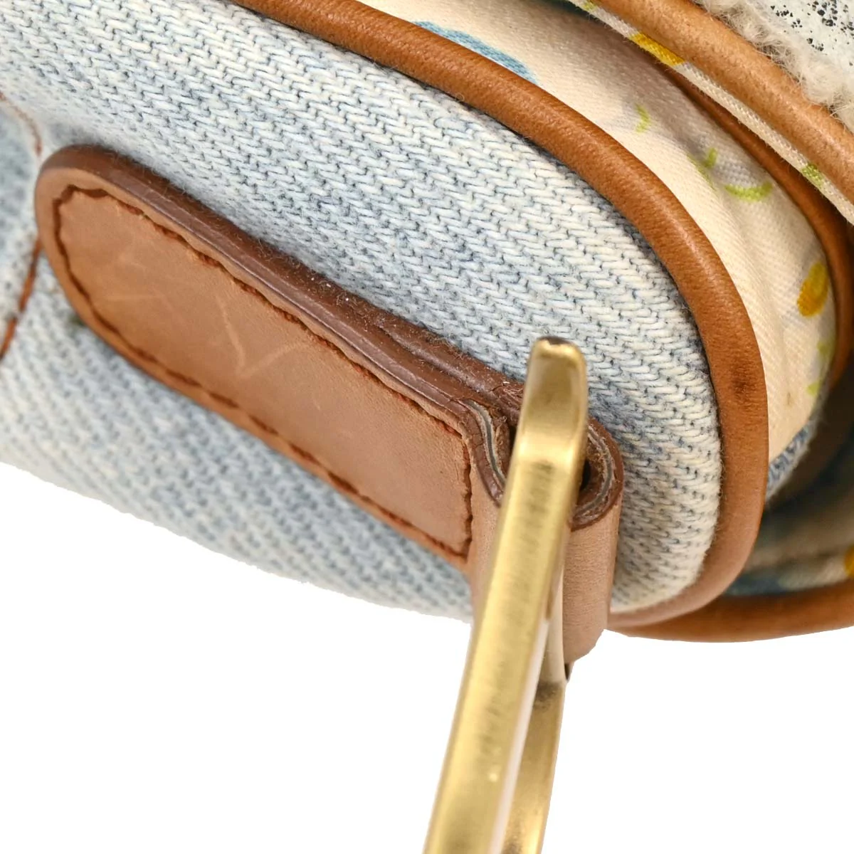 Christian Dior 2004 Canvas Saddle Handbag - Image 5