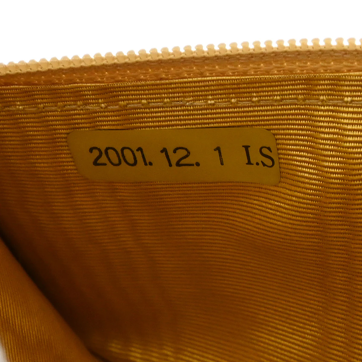 Chanel 2002-2003 Beige Caviar Timeless WOC Wallet on Chain Shoulder Bag - Image 7