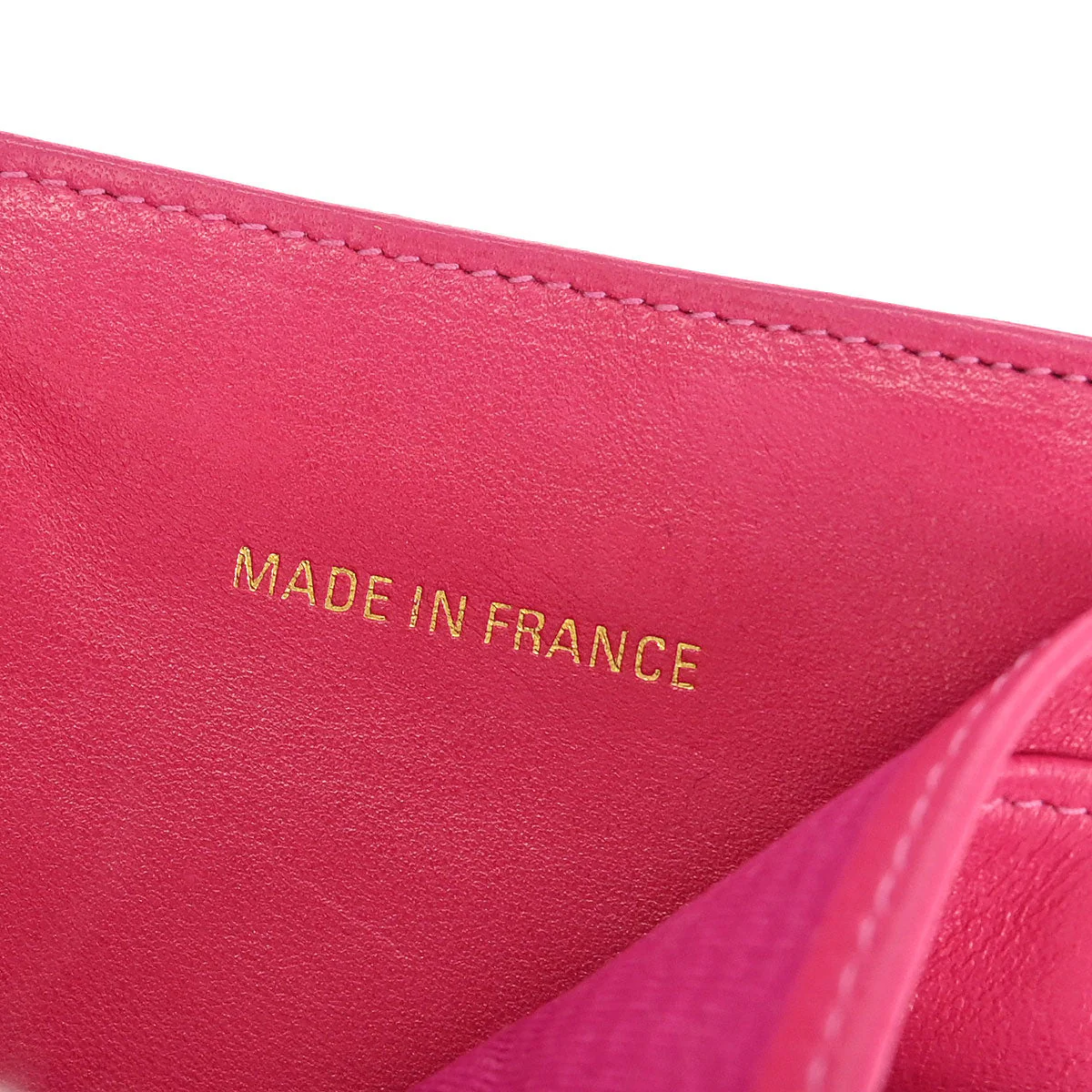 Chanel 1996-1997 Pink Caviar Bicolore Wallet - Image 6