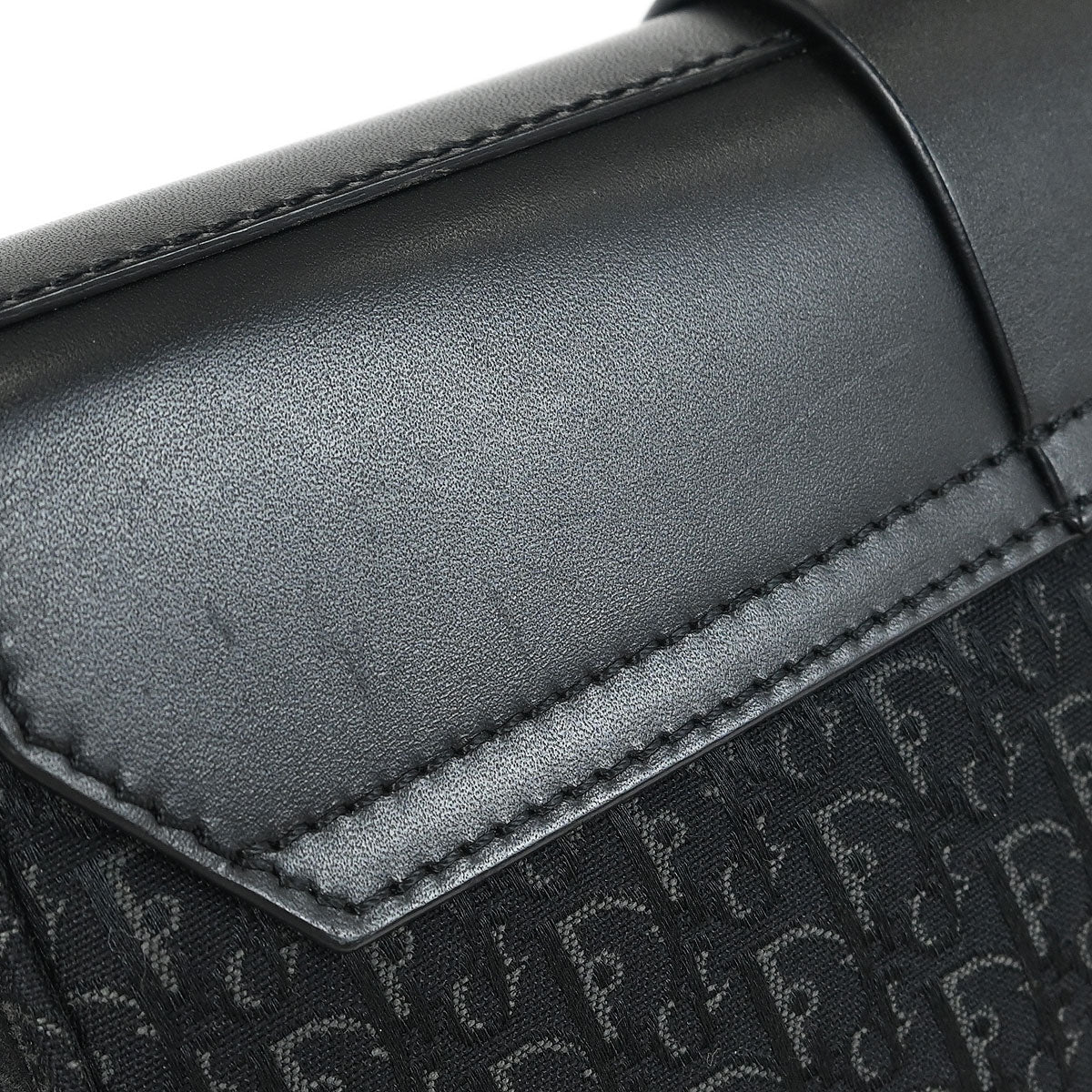 Christian Dior Black Street Chic Trotter Handbag - Image 6