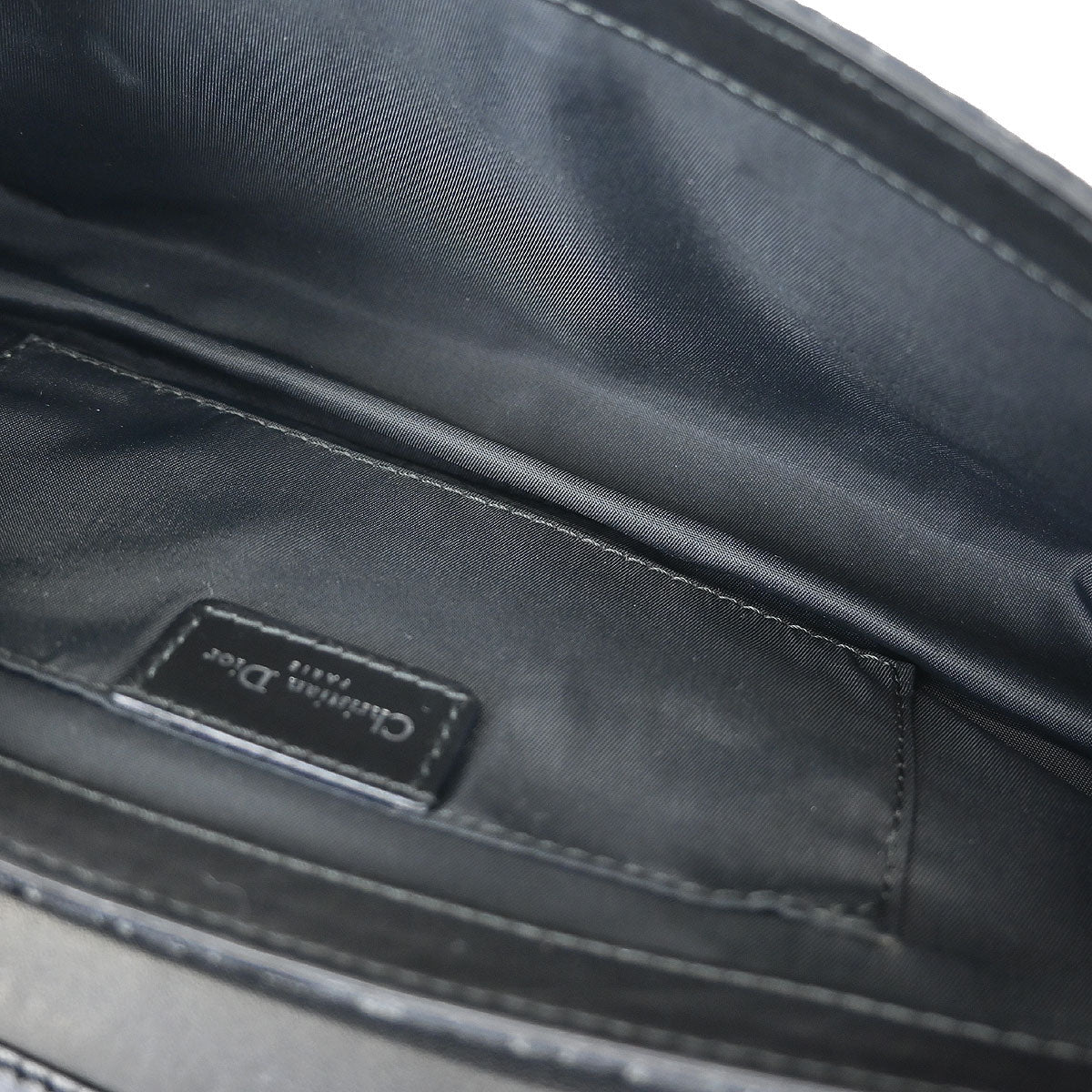 Christian Dior Black Street Chic Trotter Handbag - Image 9