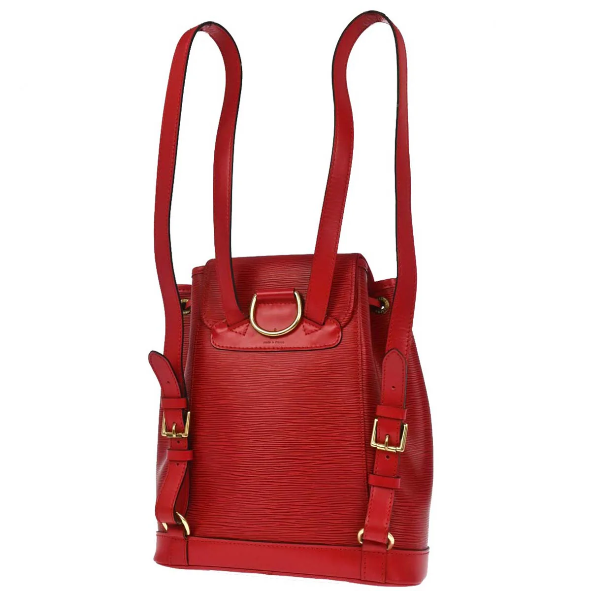 Louis Vuitton Red Epi Montsouris MM Monaco Limited Backpack - Image 2