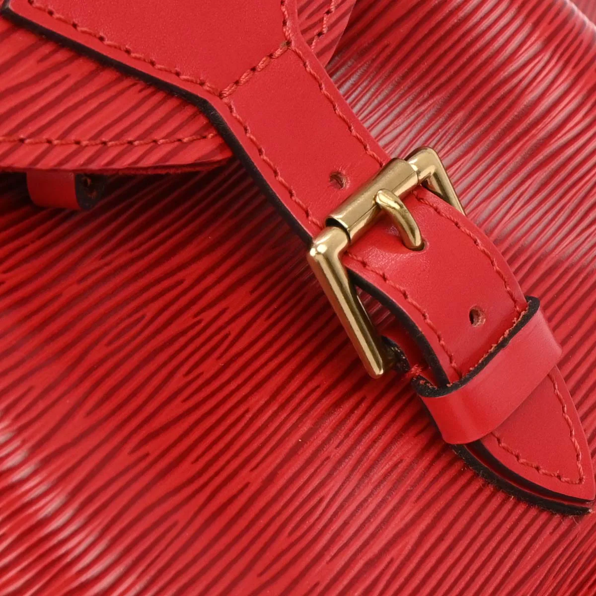 Louis Vuitton Red Epi Montsouris MM Monaco Limited Backpack - Image 6