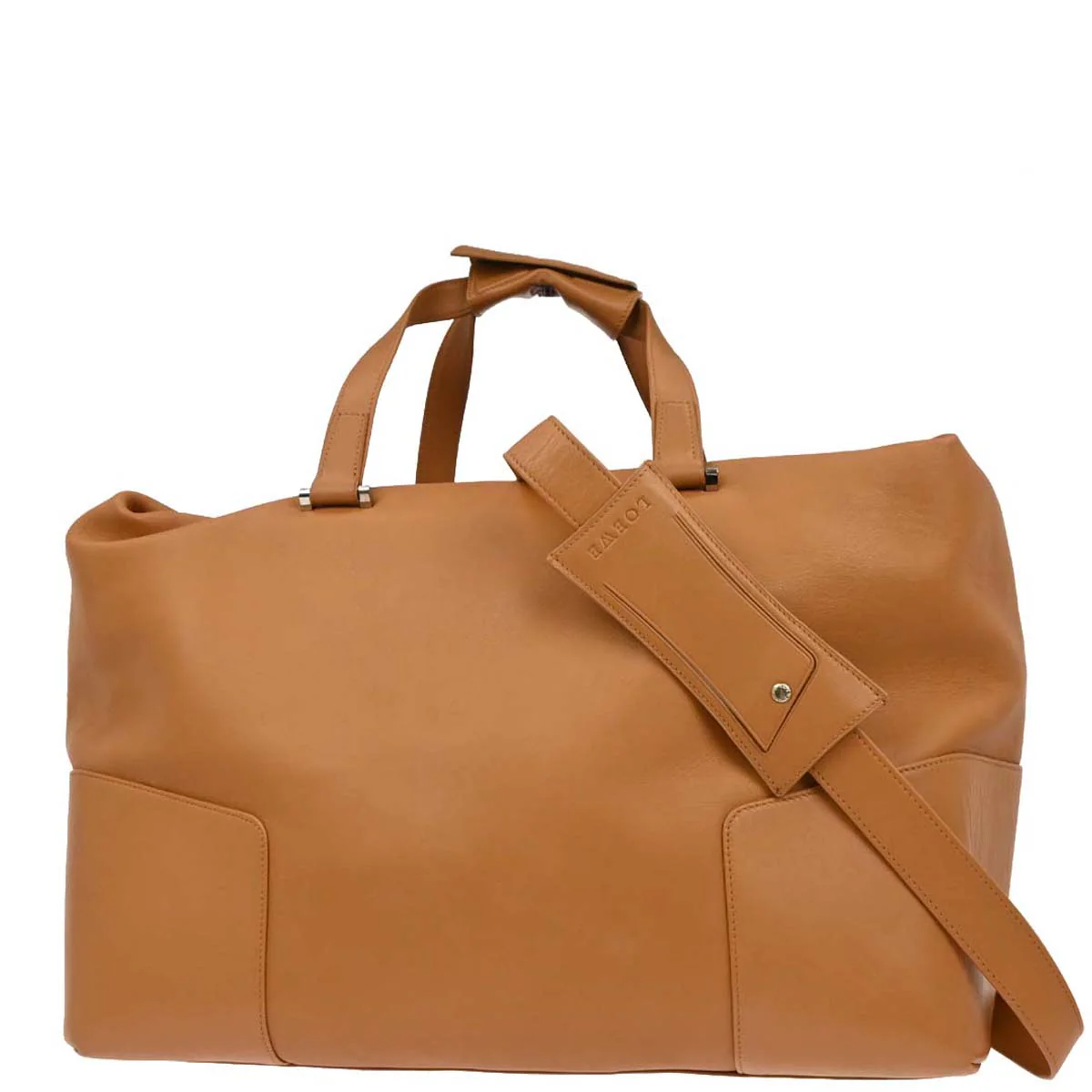 Loewe Brown Leather 2way Shoulder Handbag - Image 2
