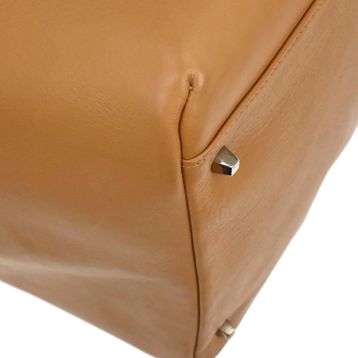 Loewe Brown Leather 2way Shoulder Handbag - Image 5