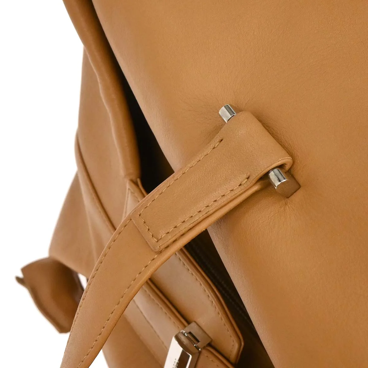 Loewe Brown Leather 2way Shoulder Handbag - Image 6