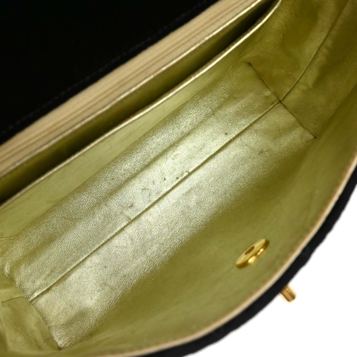 Chanel 1996-1997 Black Velvet Kelly Handbag - Image 8